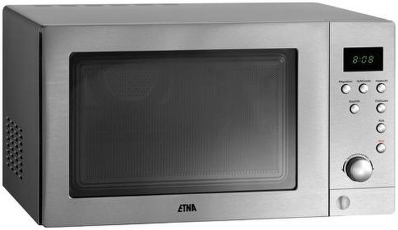 ETNA ECM243RVS Countertop 25L 900W Stainless steel microwave