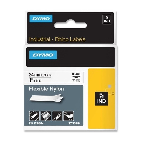 DYMO 24mm Flexible Nylon Tape D1 Etiketten erstellendes Band