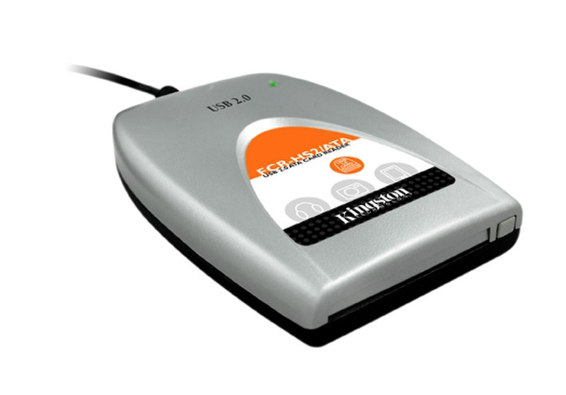 Kingston Technology Card Reader USB2.0 High-spd PCCard for ATA card reader