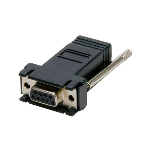 Digi 76000671 DB-9 Black cable interface/gender adapter