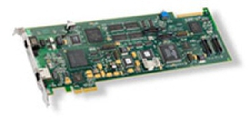 Dialogic TR1034+E30H-E1-1N Внутренний PCIe интерфейсная карта/адаптер