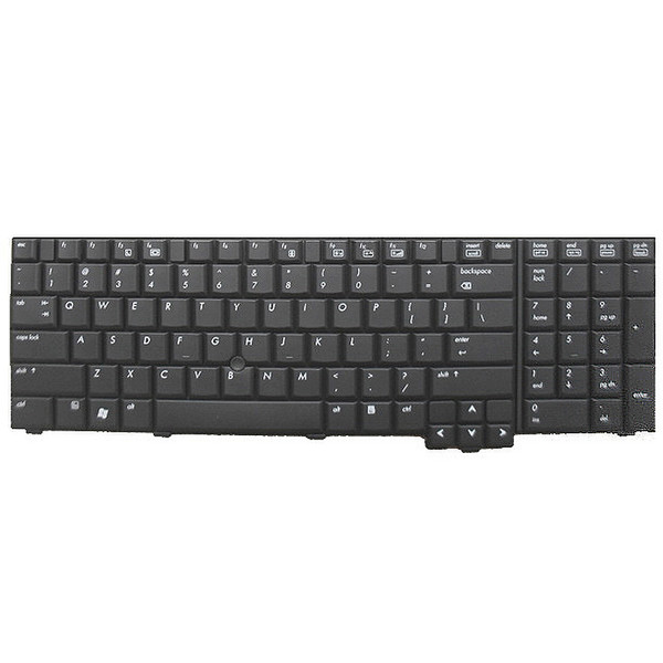 HP 494002-041 QWERTZ Немецкий Черный клавиатура