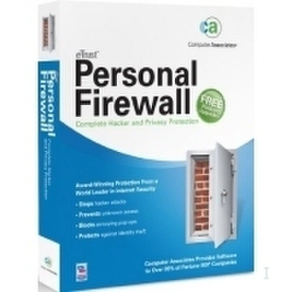 CA eTrust Personal Firewall r5.5 OEM EN 1User Pack CD 1user(s)