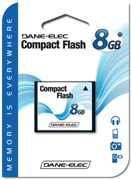 Dane-Elec 8GB Compact Flash 8GB CompactFlash memory card