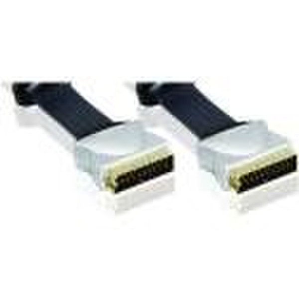 Profigold PGV781 0.75m Flat Cable Scart Lead 0.75m SCART cable