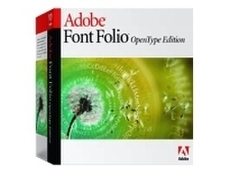 Adobe Font Folio OpenType Edition Folio™ OpenType® edition Upgrade FR 8/9 IE/F/D