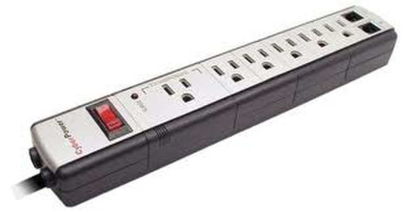 CyberPower 6050 6AC outlet(s) 120V 1.22m surge protector
