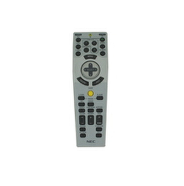 NEC RD-433E Press buttons White remote control