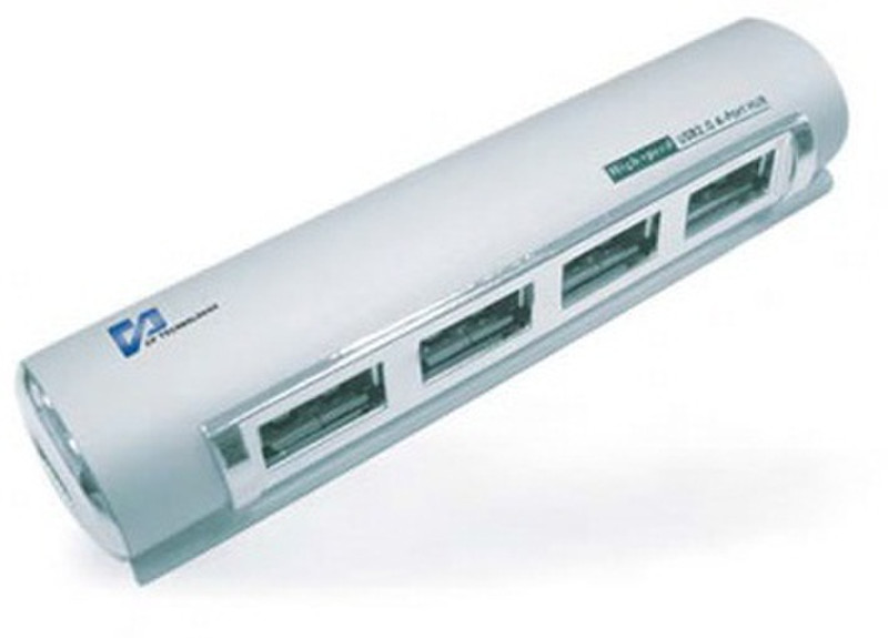 CP Technologies CP-UH-135 480Mbit/s Silver interface hub