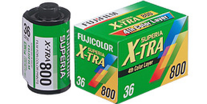 Fujifilm Superia X-tra 800 135/36 36снимков цветная пленка