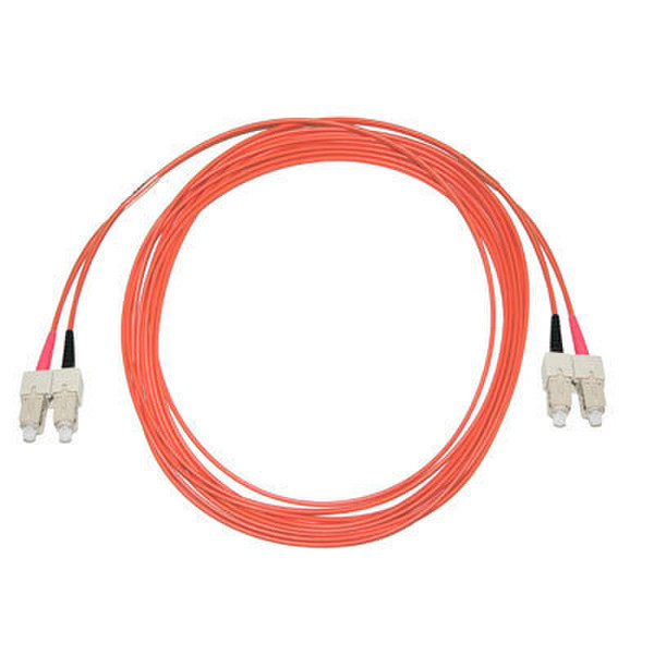 CP Technologies Multi Mode Fiber Optic Patch Cable 3m ST ST Orange fiber optic cable