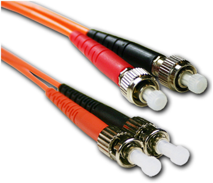 CP Technologies 62.5/125 FC/ST Patch Cord 15m Orange fiber optic cable