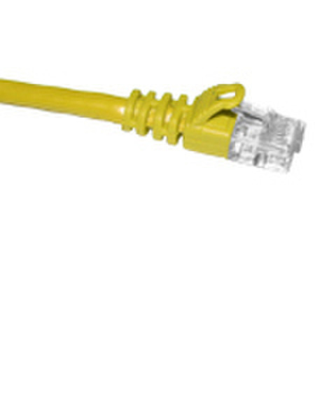 CP Technologies Cat.6 Patch Cable 25ft Yellow 7.6м Желтый сетевой кабель
