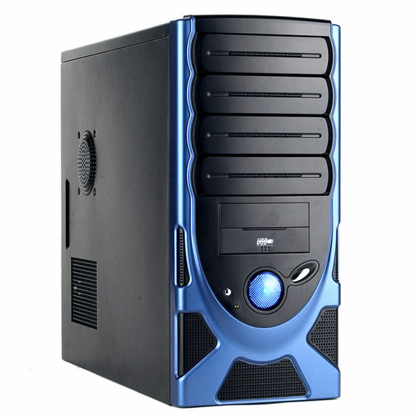 Athenatech A605BL Midi-Tower 450W Black,Blue computer case