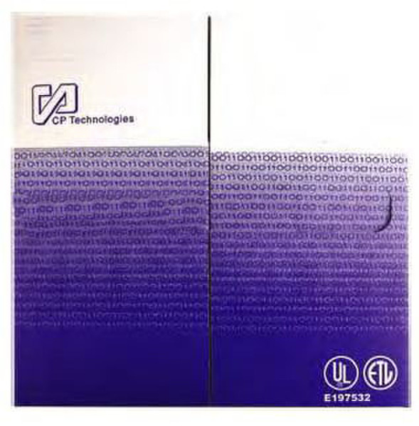 CP Technologies Cat 6 550Mhz Solid Cable 1000 ft 304.8m Black networking cable