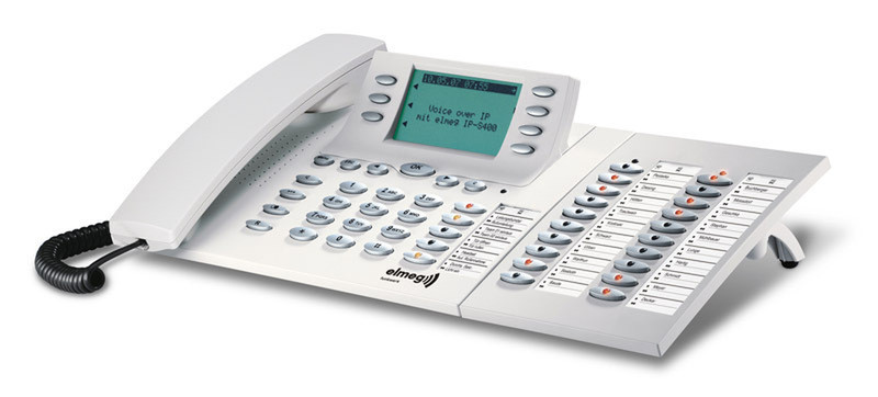 Funkwerk Elmeg IP-S400 Grau IP-Telefon