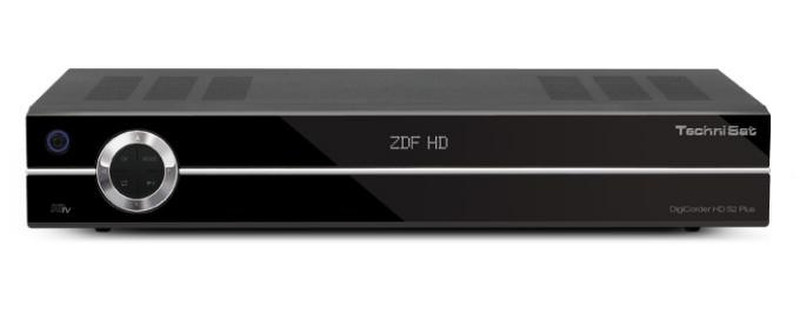 TechniSat DigiCorder HD S2 Plus Черный приставка для телевизора