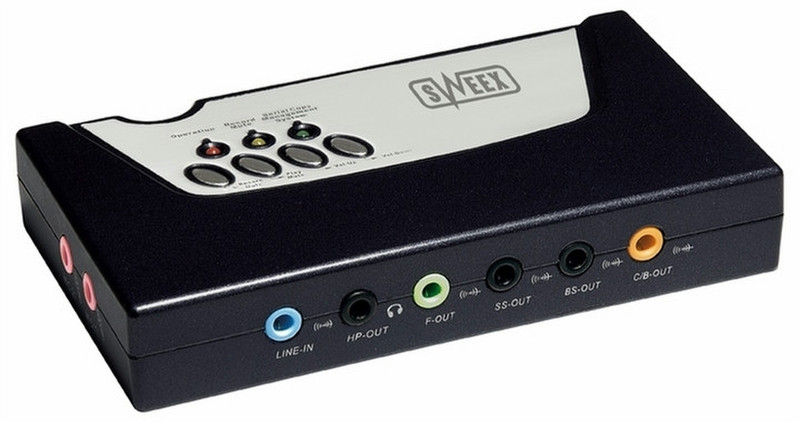 Sweex External Sound Card 5.1 with Digital In/Out USB 2.0 5.1канала USB