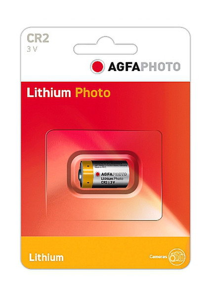 AgfaPhoto CR2 Lithium 3V non-rechargeable battery