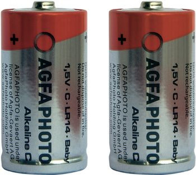AgfaPhoto LR14 Щелочной 1.5В батарейки