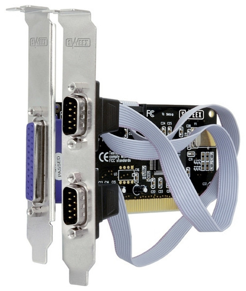 Sweex 1-port Parallel & 2-port Serial PCI Card интерфейсная карта/адаптер