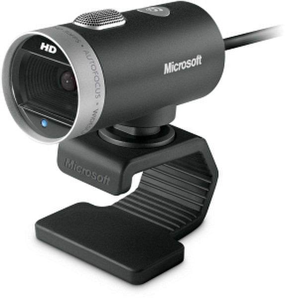 Microsoft LifeCam Cinema 1280 x 720Pixel USB 2.0 Schwarz Webcam