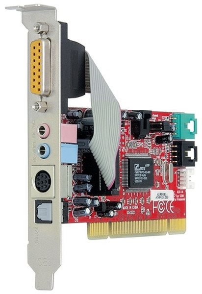 Sweex Sound Card 5.1 with Digital Out PCI Eingebaut 5.1channels PCI