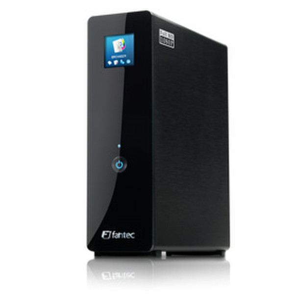 Fantec MM-FHDL Wi-Fi Black digital media player