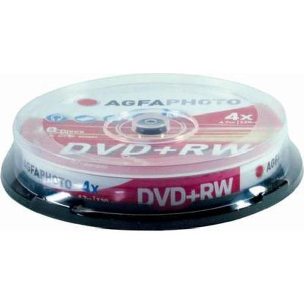 AgfaPhoto 450801 4.7GB DVD+RW 10pc(s) blank DVD
