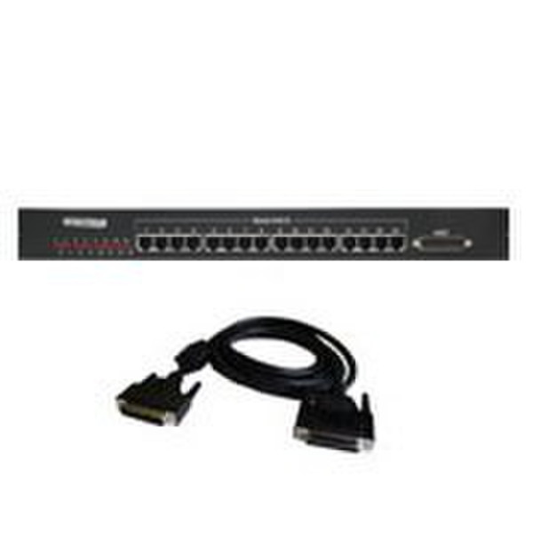 Comtrol RocketPort 16-Port RS-422 RS-422 RJ45 Schwarz Kabelschnittstellen-/adapter