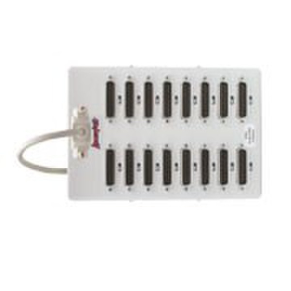 Comtrol RocketPort 16-Port RS-232/422 RS-232 DB25M White cable interface/gender adapter