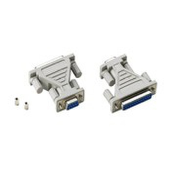 Comtrol DB9 Female to DB25 Female Adapter Kit DB9 DB25 White cable interface/gender adapter