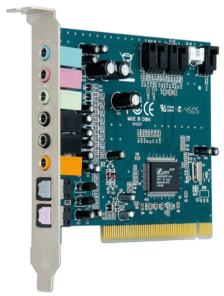 Sweex Sound Card 7.1 with Digital In/Out PCI Внутренний 7.1канала PCI
