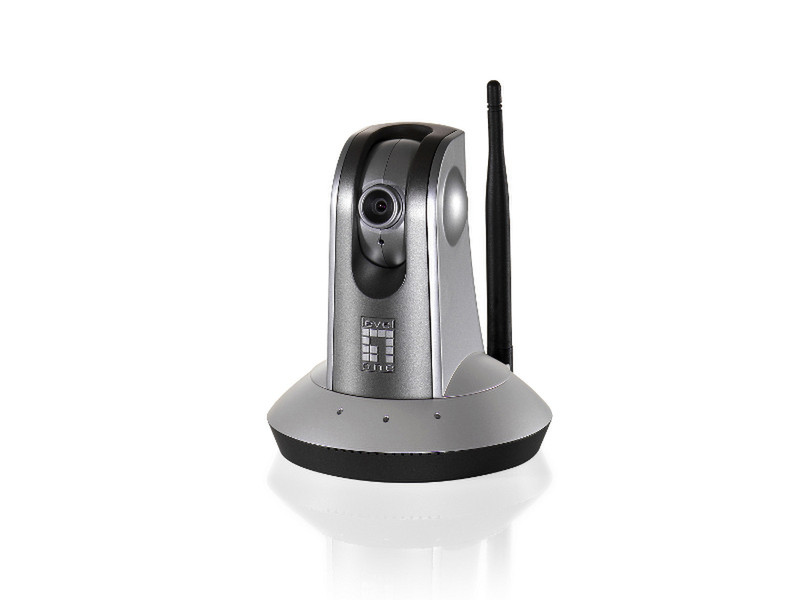 LevelOne WCS-2060 Для помещений Коробка Черный, Cеребряный камера видеонаблюдения