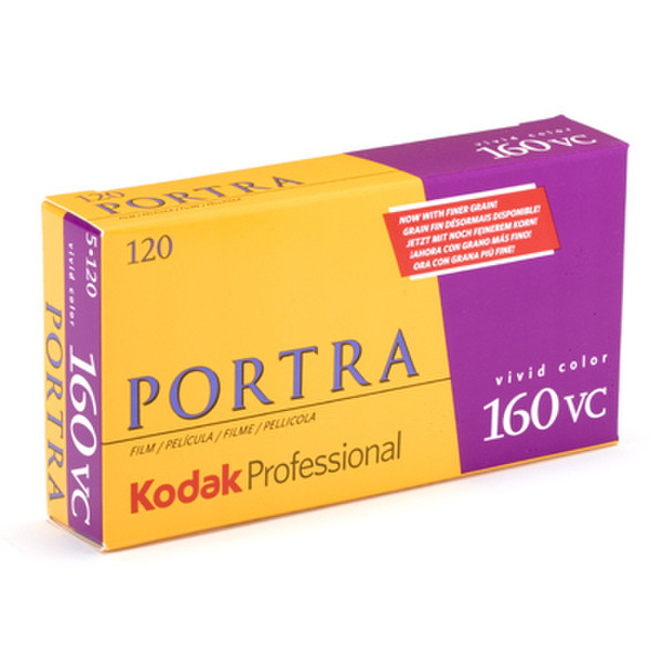 Kodak 1x5 Portra 160VC 120 colour film