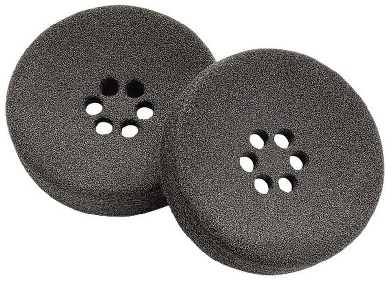 Plantronics Supersoft Foam Ear Cushion Black 25pc(s) headphone pillow