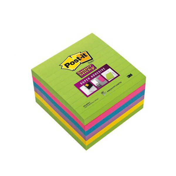 3M Post-it 675SSUC2 Blue,Green,Pink,Purple,Yellow 6pc(s) self-adhesive label
