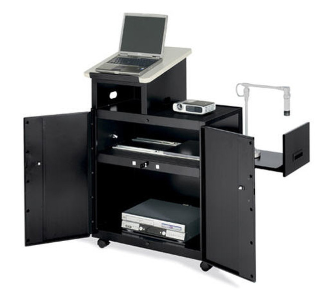 Bretford LECTTG3018-RNBO Black computer desk