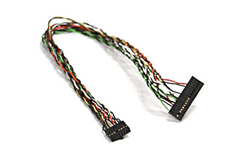 Supermicro Front Panel Cable, 16-pin to 34-pin 34-pin 16-pin Schwarz Kabelschnittstellen-/adapter