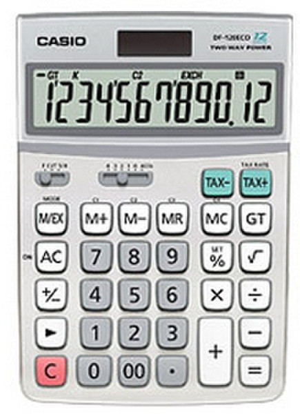 Casio DF-120ECO Настольный Display calculator калькулятор