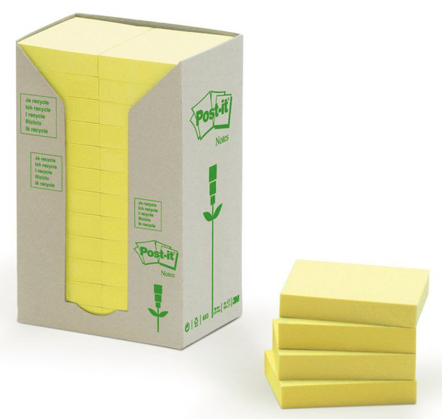 3M 653-1T Yellow 100pc(s) self-adhesive label