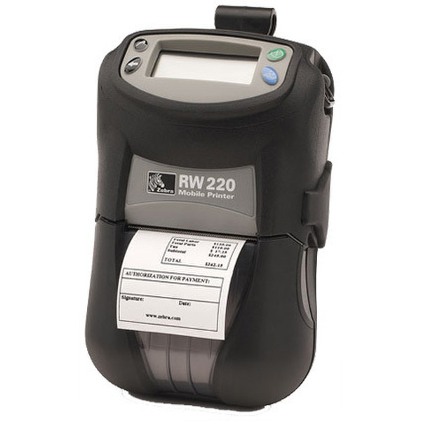 Zebra RW 220 Direct thermal 203DPI Black label printer