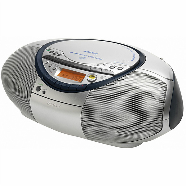 Sony CFD-S35CP Portable CD player Blue,Silver