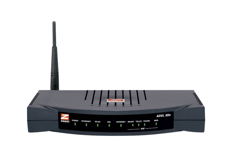 Zoom 5697 Fast Ethernet Black wireless router