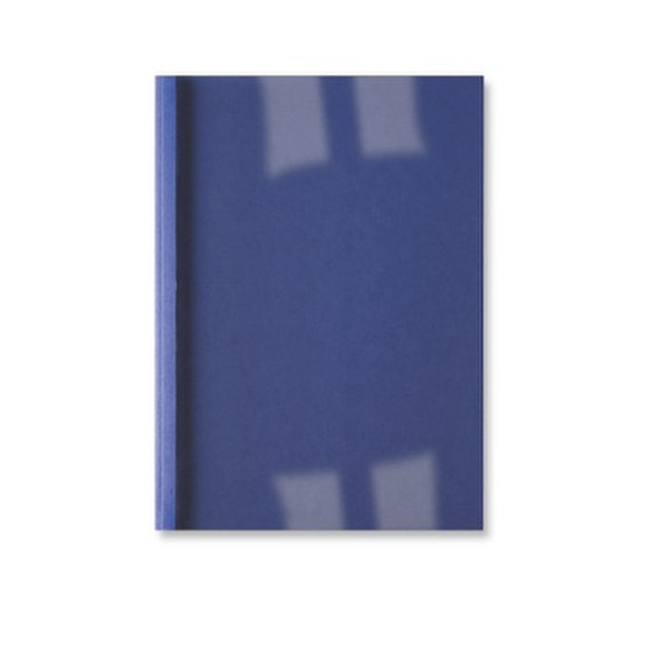 GBC LinenWeave Thermo-Bindemappen 3mm, blau (100) Umschlag