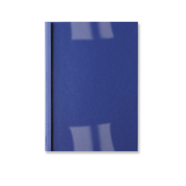 GBC LeatherGrain Thermal Binding Covers 1.5mm Royal Blue (100) binding cover