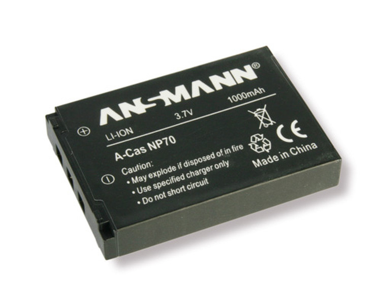 Ansmann A-Cas NP 70 Lithium-Ion (Li-Ion) 1000mAh 3.7V rechargeable battery