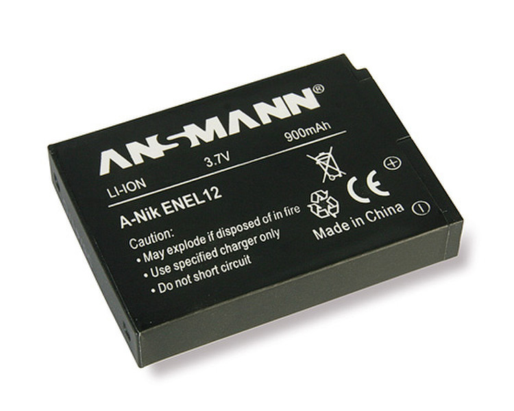 Ansmann A-Nik EN EL 12 Lithium-Ion (Li-Ion) 900mAh 3.7V rechargeable battery