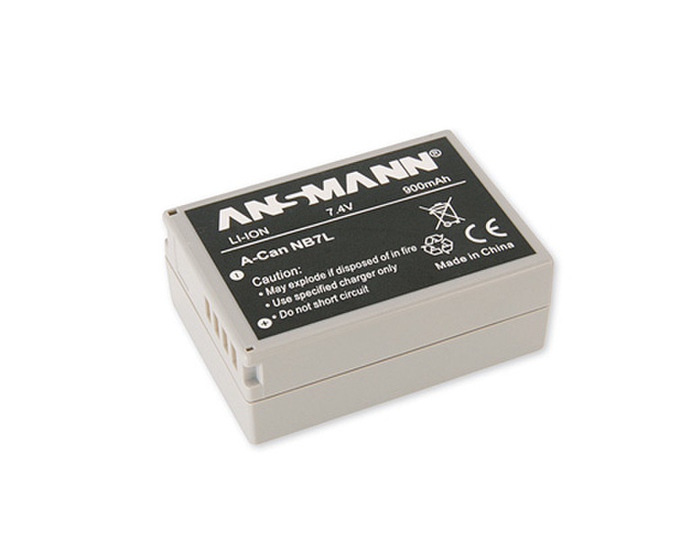 Ansmann A-Can NB 7L Lithium-Ion (Li-Ion) 900mAh 7.4V rechargeable battery