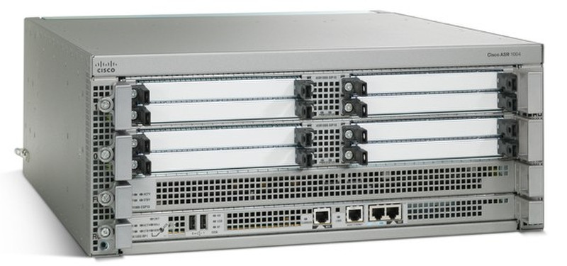 Cisco ASR 1004 Подключение Ethernet Серый проводной маршрутизатор